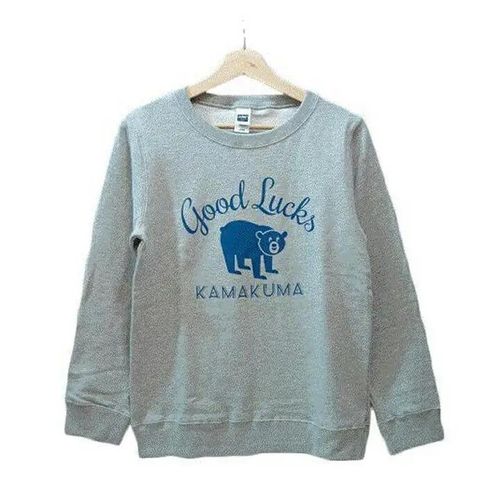 【Mサイズ】鎌倉の人気キャラクターカマクマのスウェット（グレー）とTOTEバッグ
