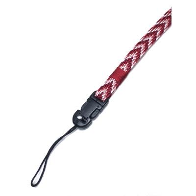 ふるさと納税 伊賀市 (組紐)クリップ付　ネックストラップ　赤　取外し可能 |  | 01