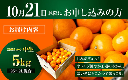 温州みかん 5kg 玉川農園[AGBC005] みかんみかんみかんみかんみかん