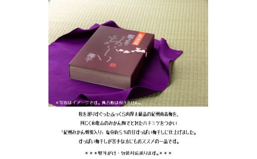 M024　粒よりおいしい梅干１２粒〔紀州みかん蜂蜜入り梅干〕