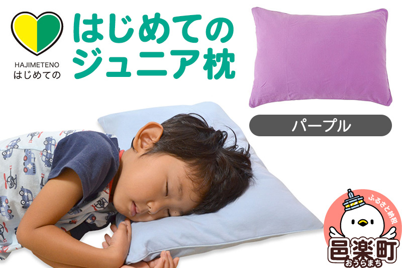 
                  はじめてのジュニア枕 パープル （枕カバー付き） 子ども用枕 お子さまの成長に合わせて高さ調整ができる 洗える [まくら マクラ 子ども用 子供の枕 こどもの枕 小さい枕 4歳 5歳 6歳 7歳 8歳 子供用の枕 まくら 子ども こども 男の子 女の子 幼稚園 保育園 小学生 キッズ 洗える 子供]
                