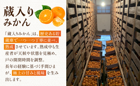 蔵入りみかん9.5kg／ふるさと納税 佐賀 みかん オレンジ フルーツ濃厚 甘い 酸味 大町 贈答 ギフト 贈り物 42ik-004