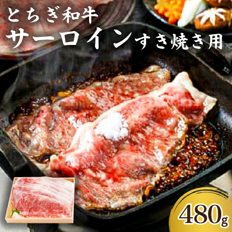 【ふるさと納税】 とちぎ和牛サーロイン すき焼き用 栃木県 那須塩原市 お肉 牛肉 和牛 サーロイン すき焼き ブランド牛 しゃぶしゃぶ 真空パック 冷凍 国産 お取り寄せ グルメ 送料無料