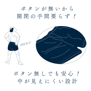 メンズ 下着 ショートトランクス 03/Mサイズ/ZIVANE/Leaf blue 1枚/締め付け感の無い/専用BOX付き アンダーウェア