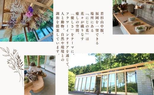 ドライフラワー季節のスワッグ定期便（年３回）（花材おまかせ・白・グリーン、ピンク、おまかせ）の3種よりランダムにお届け XY003