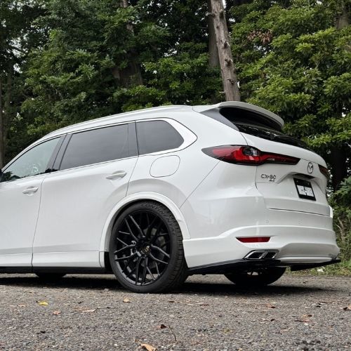 【ふるさと納税】MAZDA マツダ CX-80 エアロオーバーワイドフェンダー ディーゼルハイブリッド車／PHEV車専用　※フロント：ダックスガーデンフロントアンダースポイラー/リア：メーカーオプションリアアンダーガーニッシュ（K50AV49C0）装着車用