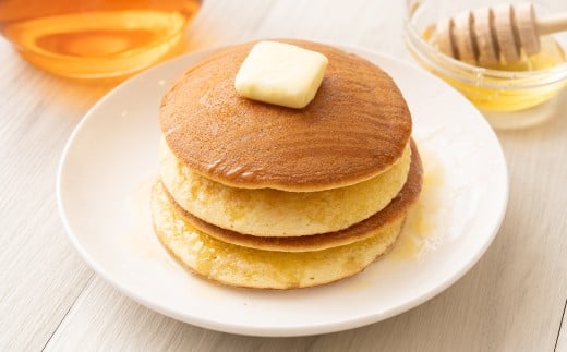 北海道蘭越産 米粉パンケーキ （2個入り） グルテンフリー 約225g×2個 （計約450g） ミックス粉 ミックス パンケーキ 米粉 スイーツ デザート お菓子 菓子 洋菓子 ゆめぴりか 北海道 蘭
