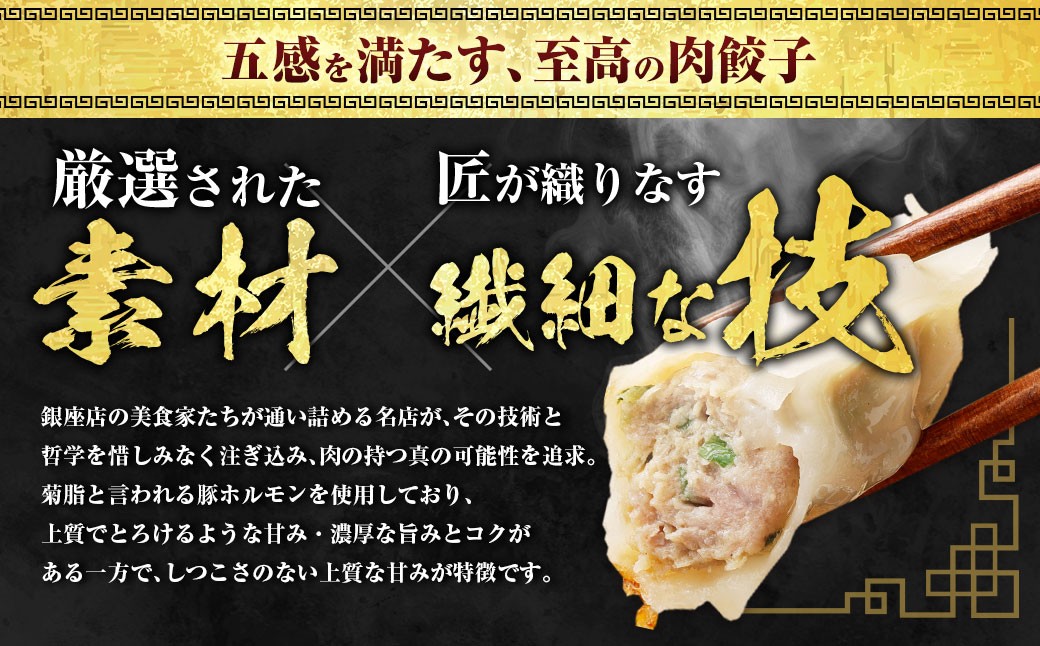 A326 驚愕の肉80%使用! 肉ニクホルモン餃子 1パック25個入り 680g×2パック （合計50個）