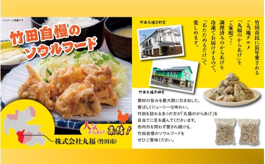おおいたの人気からあげ集結！便利なレンチンお手軽唐揚げ定期便（国東市-中津市-津久見市）_2677R-08