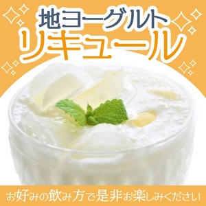 SC0416　酒田の酒屋厳選　子宝リキュール 鳥海山麓ヨーグルト(白ラベル)　720ml×4本