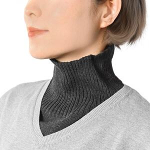 オーガニックコットン　ネックウォーマー　チャコール(6650-7372)【1324756】