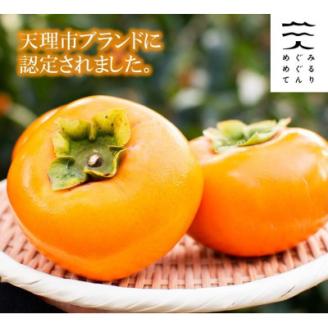 【R6年10月以降発送】刀根早生柿発祥の地・ひらたねなし柿約2.5kg(10～15玉入り)【配送不可地域：離島】