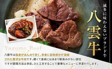 八雲牛 スネブロック 1kg（500g×２パック）【 肉 お肉 にく 牛 牛肉 スネ ブロック 食品 グルメ お取り寄せ お取り寄せグルメ 八雲町 北海道】
