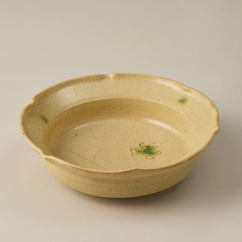 
                  黄瀬戸　鉢　作者：加藤　裕子　／　美濃桃山陶　陶芸　陶器　伝統工芸　焼物 【岐阜県 可児市 陶芸品 1点 限定 チョイス限定 陶芸品 ギフト プレゼント 雑貨 食器】
                