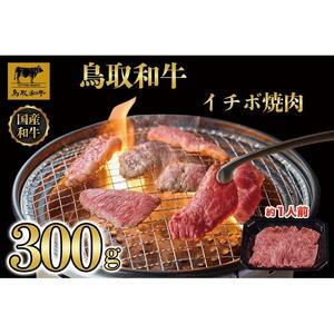 鳥取和牛イチボ焼肉　300g   1249