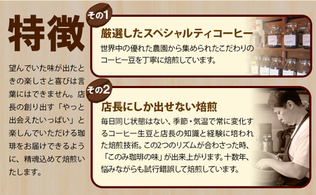 コーヒー 珈琲 粉 レギュラーコーヒー 粉タイプ 定期便 6か月(計2.4kg) このみ珈琲《お申込み月の翌月から出荷予定開始(土日祝除く)》ギフト 福岡県 鞍手町 送料無料