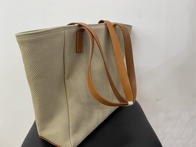 御影屋 松右衛門帆 コンビトート yellow brown 【ファッション バッグ 兵庫県 高砂市】