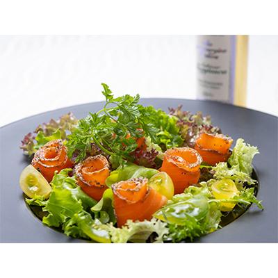 ふるさと納税 長浜市 スモークサーモン(切り落とし)100g×5パック |  | 02