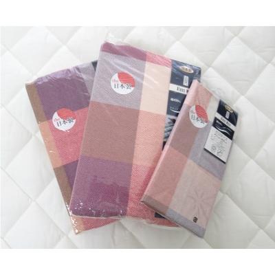 ふるさと納税 泉大津市 【ダブル】日本製 綿100% ふとんカバー掛・敷・枕3点セット チェック ピンク CHE-D-PI |  | 01