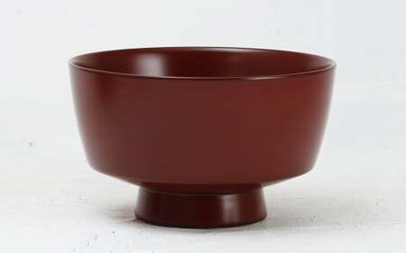  【滴生舎】 浄法寺漆器 角椀 （大） 【朱】／ 漆器 漆 浄法寺漆 木製 椀 岩手県 二戸市