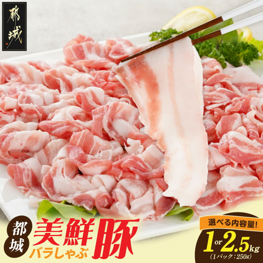 都城美鮮豚 バラしゃぶ3kgセット - 豚肉 ブランド豚 都城美鮮豚 銘柄豚 豚バラしゃぶしゃぶ肉 300g×10パック(合計3キロ) 豚汁にもおすすめ 国産 特産品 送料無料 MK-5403【宮崎県都城市は令和2年度ふるさと納税日本一！】