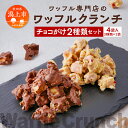 【ふるさと納税】 ワッフルクランチ 2種 4個入 冷蔵 小分け お菓子 焼き菓子 スイーツ 母の日 家庭用 人気 ランキング おすすめ バレンタイン ホワイトデー 遅れてごめんね お取り寄せ 個包装 秋田 秋田県 潟上 潟上市 【サインマーケット】