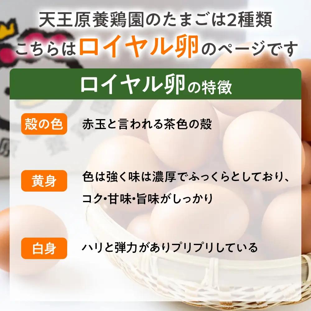 【定期便】３回定期【天王原のたまご】ロイヤル卵 30個入り