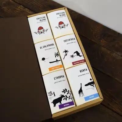 コーヒーアソートセット/豆のまま(80g×6種類) コーヒー豆