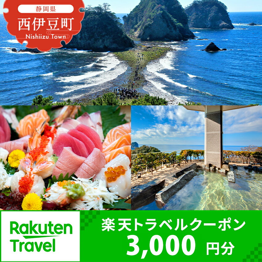 【ふるさと納税】静岡県西伊豆町・堂ヶ島温泉郷の対象施設で使える楽天トラベルクーポン 寄附額10,000円 トラベルクーポン 旅行券 旅行 ホテル 民宿 旅館 宿 宿泊券 宿泊補助券 温泉 食事 国内旅行