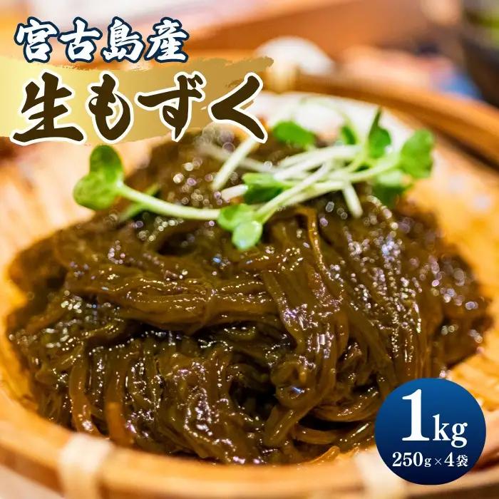 漁師直送！宮古島産生太もずく（1kg）｜沖縄宮古島 モズク 海藻 生もずく ヘルシー 食物繊維（CW35）