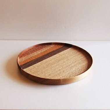 【ふるさと納税】お盆トレイ【あかねウッド】