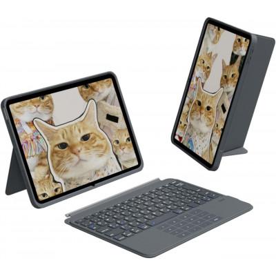 ふるさと納税 寝屋川市 EWIN 一体型テンキー&amp;タッチパッド iPad用キーボード付きケース EW-BK013 ブラック