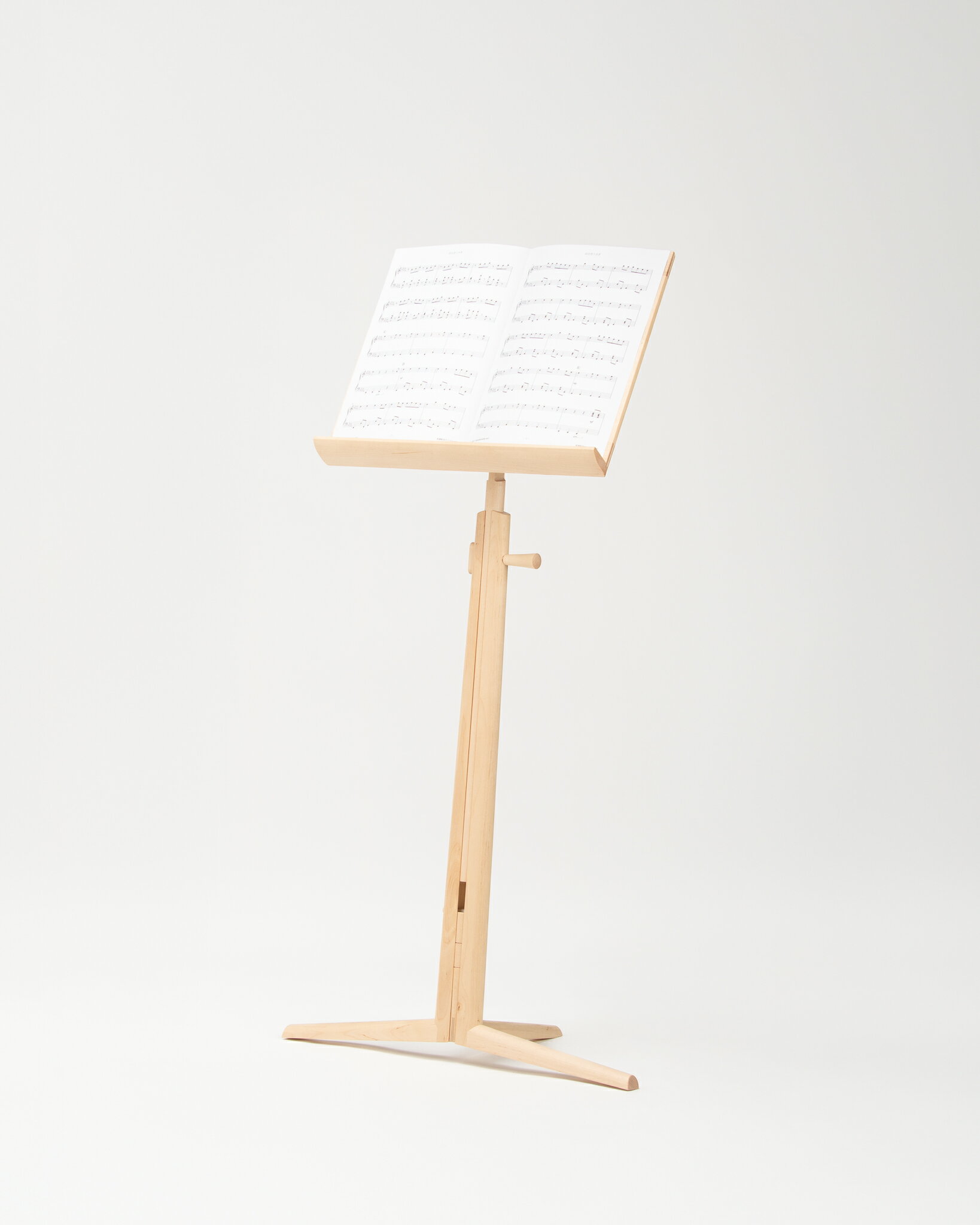 【ふるさと納税】【木と暮らしの工房】シラカバ譜面台