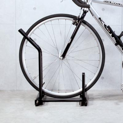 ふるさと納税 燕市 横風に強い!頑丈自転車ラック 1台用　燕三条製(EX201-01)遠藤ワークス |  | 01