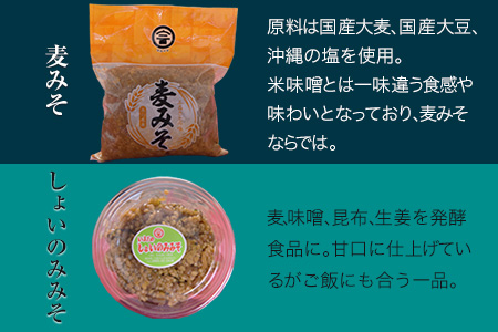 調味料 6種 セット 味噌 醤油 甘酒 しょうが