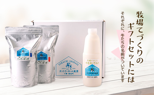 【カントリーホーム風景】 牧場手づくりセット「メラ」北海道 十勝 ヨーグルト【0223】【配送不可地域：離島】【1470917】