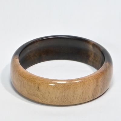 ふるさと納税 都留市 木製黒柿バングル　サイズ66mm |  | 03