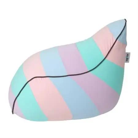 Yogibo Lounger レインボー パステル_ヨギボー ソファ レインボー パステル カラフル_【配送不可地域：離島】【1172331】