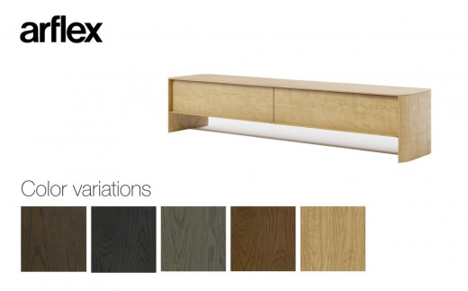 
            TVボード VISTA W1900 左引出し【カラーを選択してください】
          