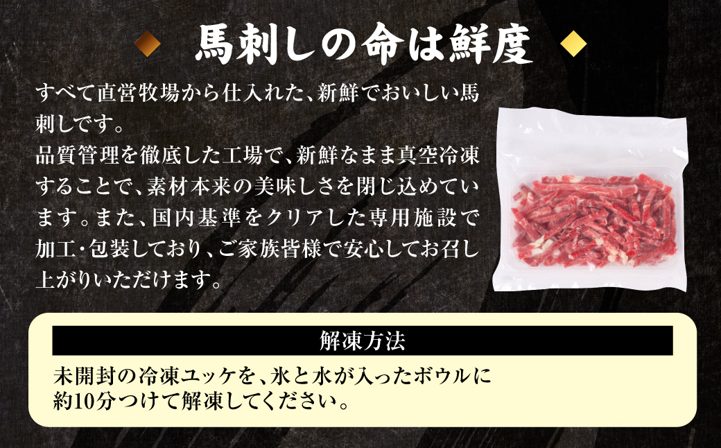 国産 熊本肥育 ユッケ 合計600g （50g×12パック） 馬肉 赤身 馬刺しユッケ ゆっけ 新鮮 ヘルシー おつまみ 晩酌 丼 サラダ 冷凍 熊本県 八代市