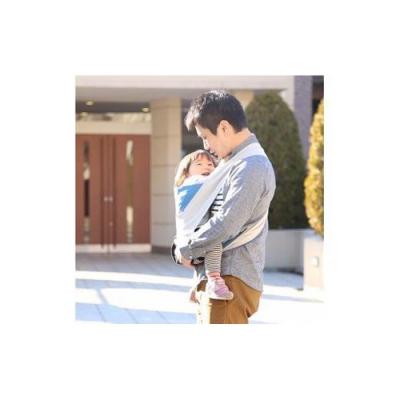 ふるさと納税 横浜市 パパ専用抱っこひも 富士金梅 ライトグレー〈パパコソ〉(XLサイズ)