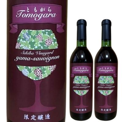 ふるさと納税 福島市  ヤマソーヴィニヨン赤ワイン ともがら 2021　720ml　2本入りNo.3311