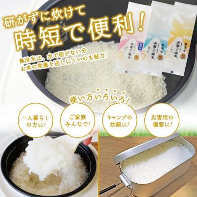 ふるさと納税 富士吉田市 令和6年産 無洗米 精米1合×15個セット 真空パック『美富士の夢来五百川』 小分けパック |  | 01