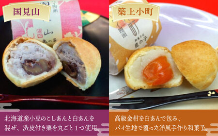 【老舗の菓子屋 鹿の子】和菓子 詰め合わせ「いろどり」4種 20個《築上町》【有限会社 御菓子司 鹿の子】[ABAC013]