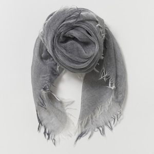 カシミヤストール(公式WEBショップ・ふるさと納税限定商品) 小判サイズ ミディアムグレー [4018]