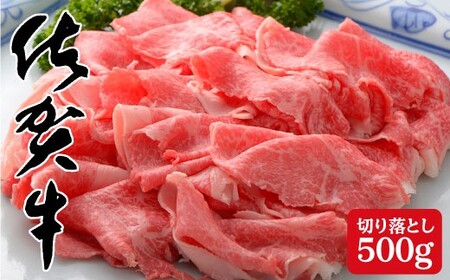 たっぷり！佐賀牛の贅沢切り落とし500g N24-1