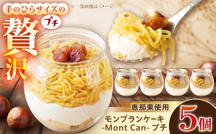 
                  MontDeco Lab（モントデコ ラボ）Mont Can -もんかん- モンブランケーキ 栗きんとん 5個入り / ケーキ缶 ケーキ缶詰め / 恵那市 / MAC [AUDM049]
                