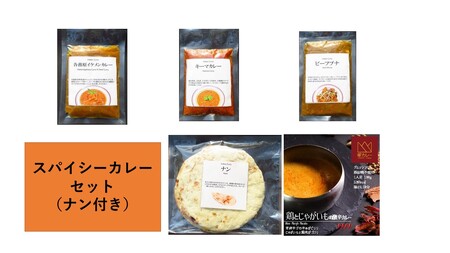 518 帝カレー　スパイシーカレー４種類セット
