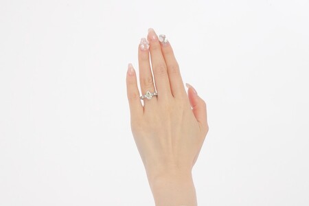 【ふるなび限定】【一点もの】ダイヤモンド（1.015ct）プラチナリング　R129　K06152-H　FN-Limited-SP