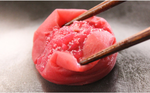 【ご家庭用】最高級紀州南高梅・大粒 食べ比べセット 700g×2　（しそ風味・こんぶ風味）【inm800-5D】